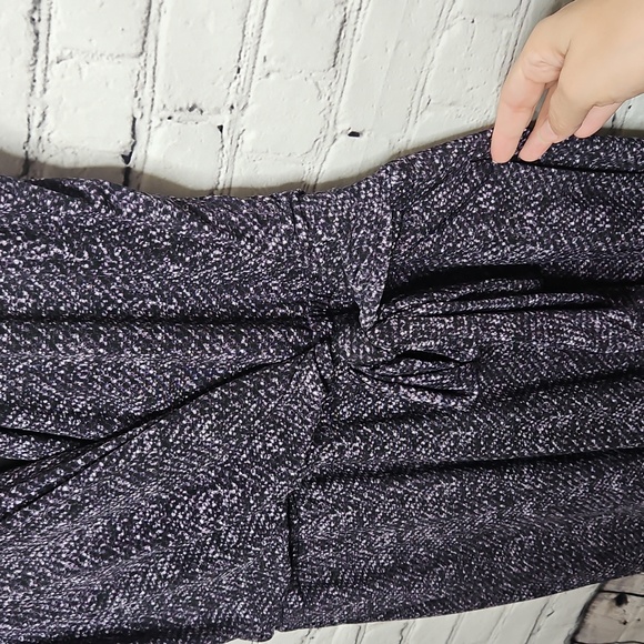 Michael Kors Sleeveless V Neck Faux Wrap Dress Medium - Picture 8 of 10